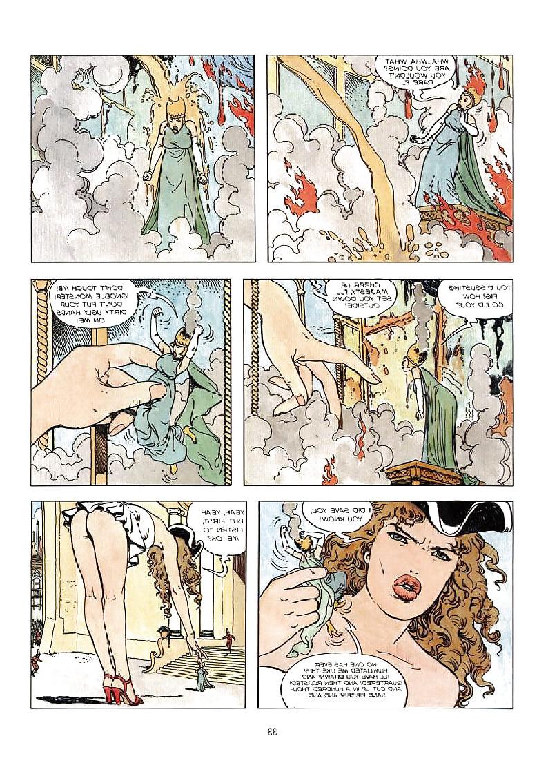 25P Erotic Comic Art 11  -  Gullivera