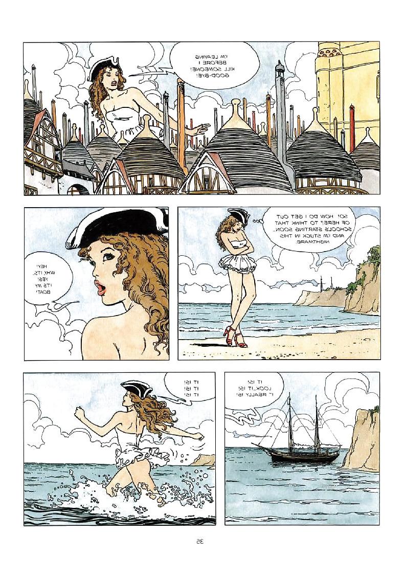 25P Erotic Comic Art 11  -  Gullivera