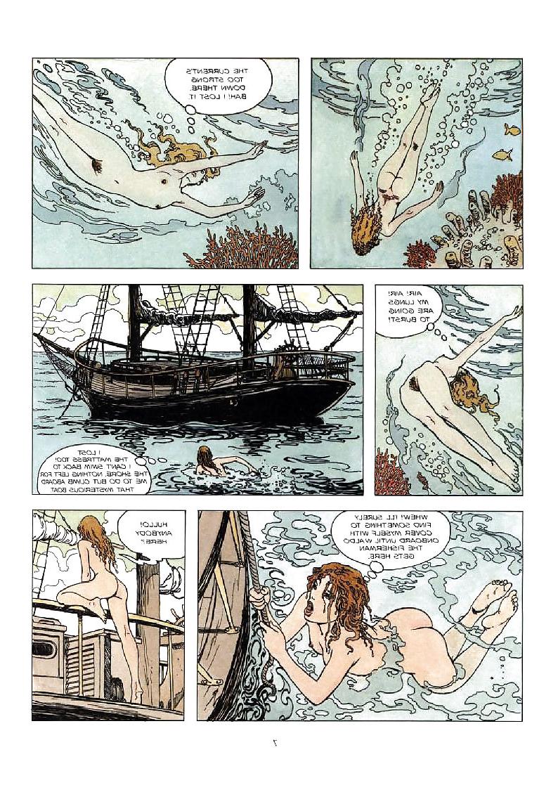 25P Erotic Comic Art 11  -  Gullivera