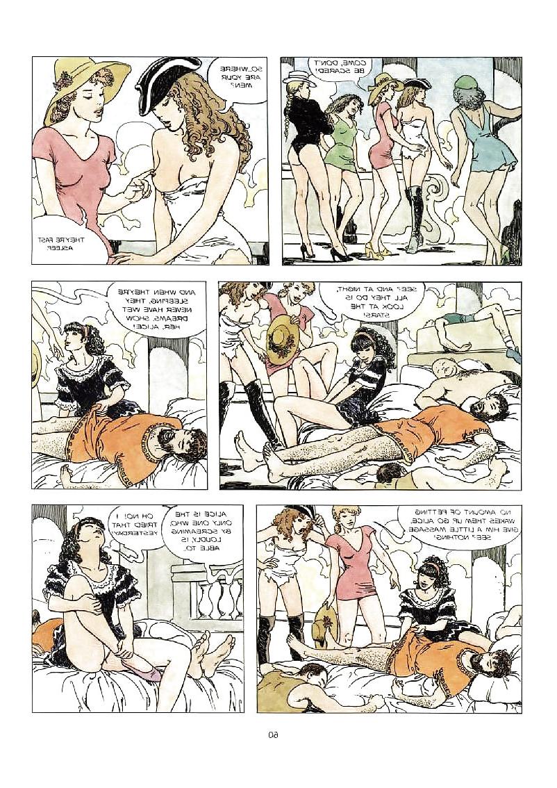 25P Erotic Comic Art 11  -  Gullivera