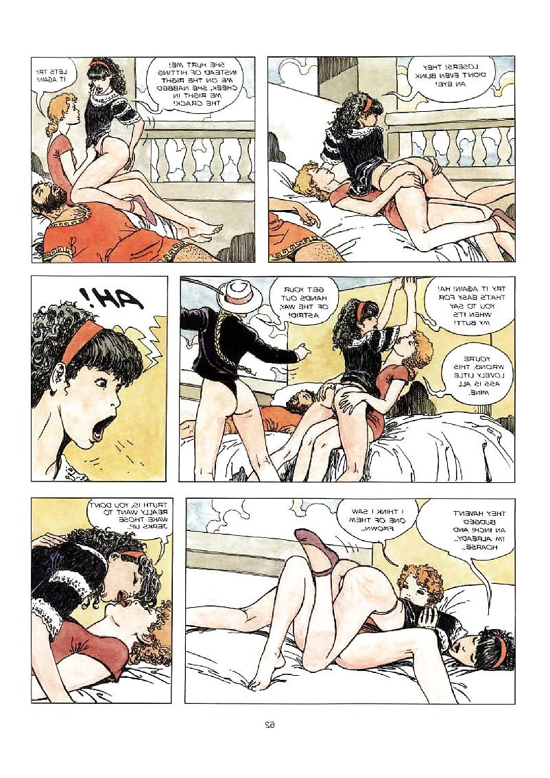 25P Erotic Comic Art 11  -  Gullivera