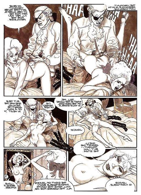 22P Erotic Comic Art 8 - The Troubles of Janice (2) c. 1990