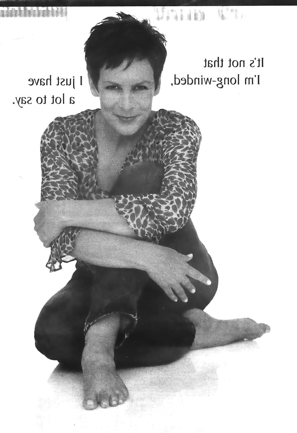25P Jamie Lee Curtis Feet