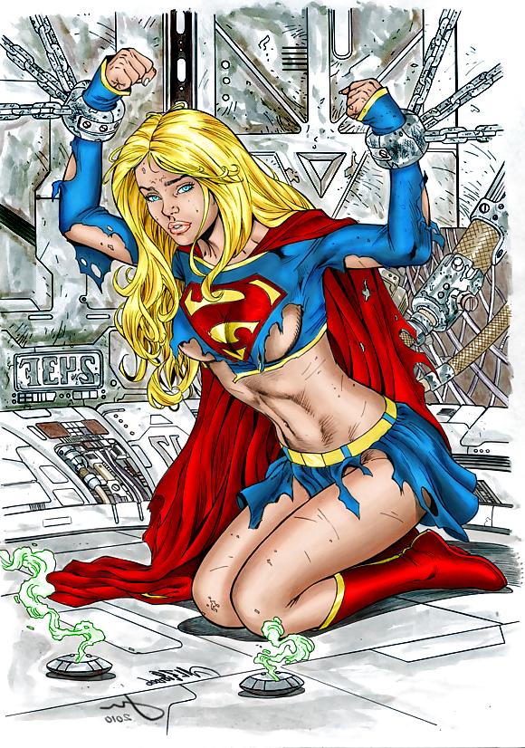 25P White Superheroines for BBC