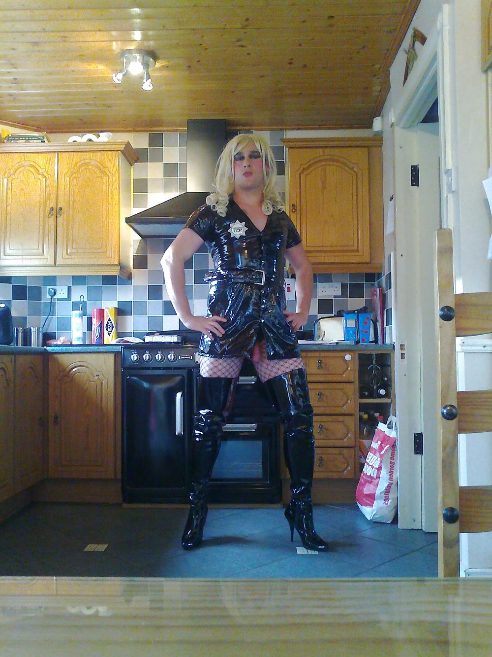 11P PVC Police Bitch
