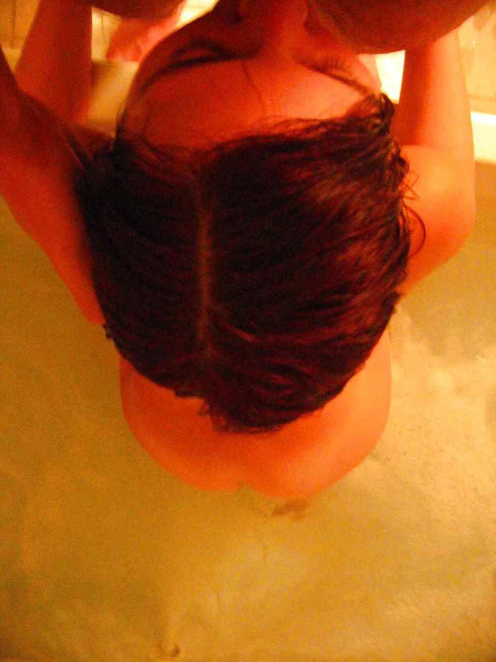25P Cute brunette teen