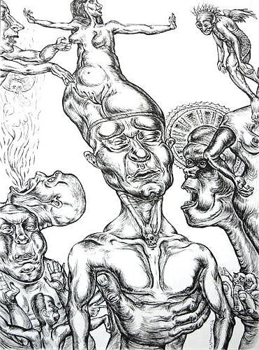 13P Drawn EroPorn Art 60 - Michael Chomick