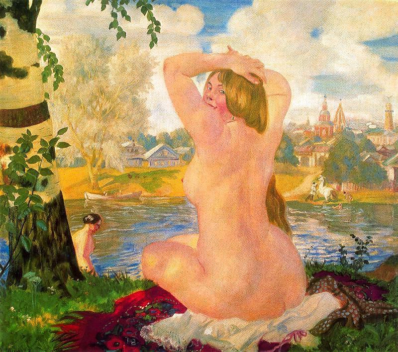 25P Painted EroPorn Art 103 -  Boris Kustodiev