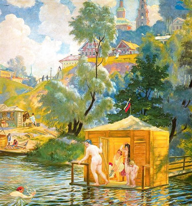 25P Painted EroPorn Art 103 -  Boris Kustodiev