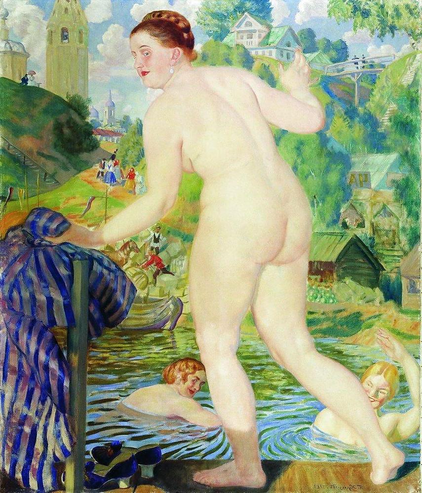 25P Painted EroPorn Art 103 -  Boris Kustodiev