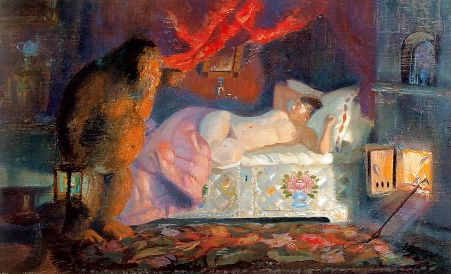25P Painted EroPorn Art 103 -  Boris Kustodiev