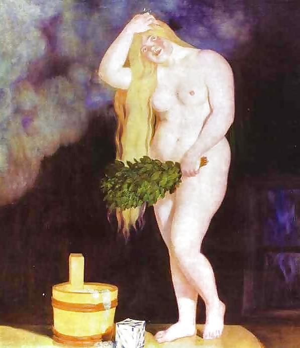 25P Painted EroPorn Art 103 -  Boris Kustodiev