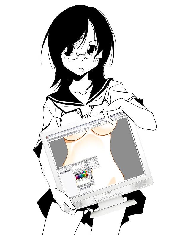 25P Meganekko - Girls with Glasses