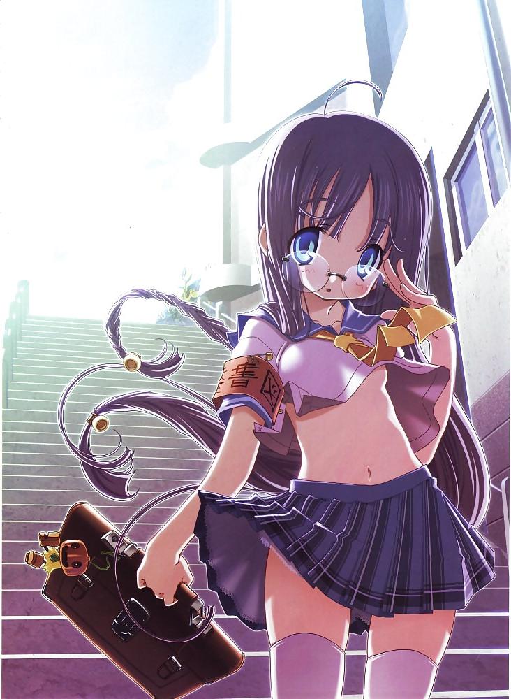 25P Meganekko - Girls with Glasses