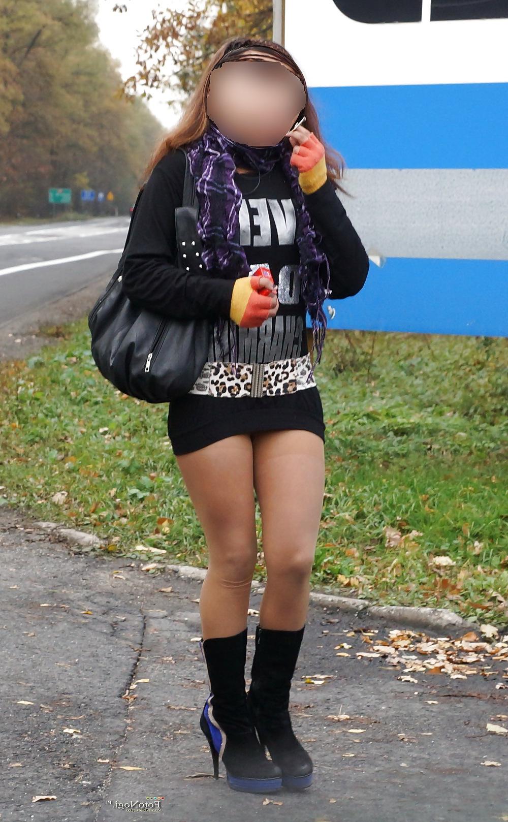6P Real street hookers prostitution