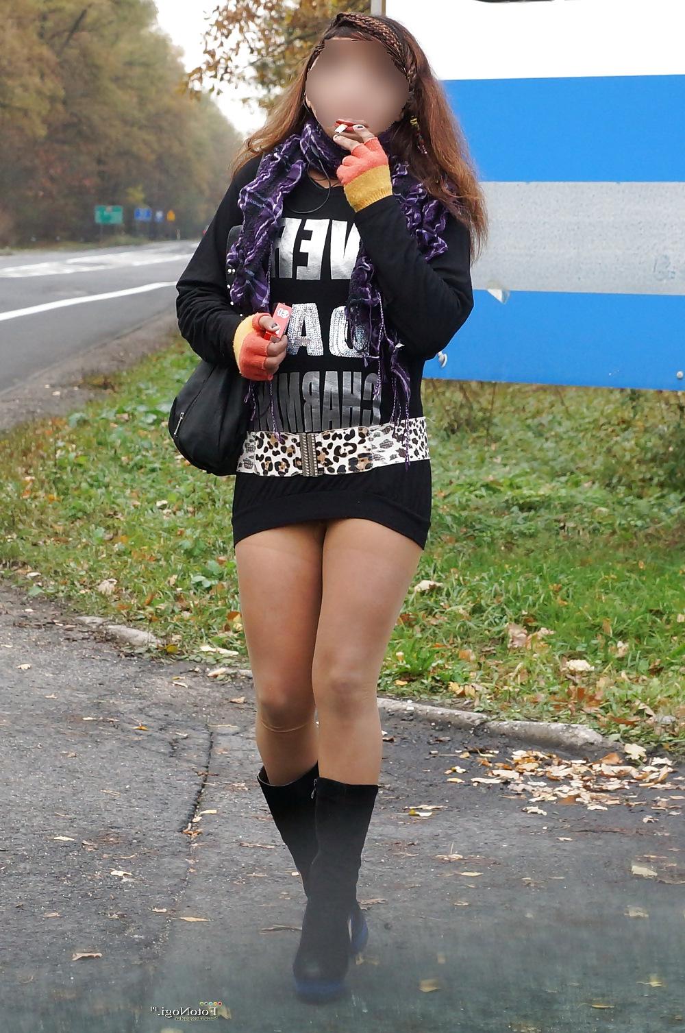 6P Real street hookers prostitution