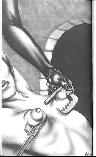 5P Cruel tit torture