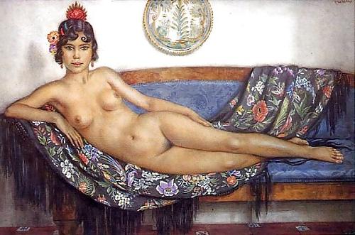 25P Painted EroPorn Art 108 -  George Owen Wynne Apperley