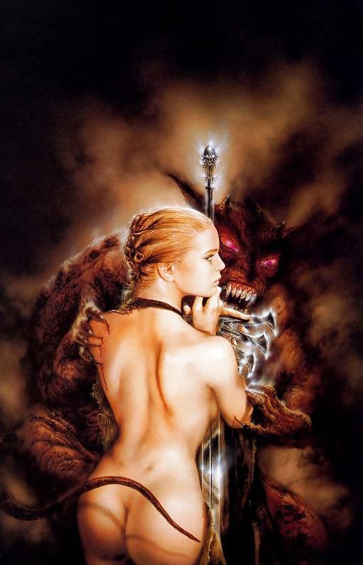 25P Erotic Fantasy Art 4 - Luis Royo (2)