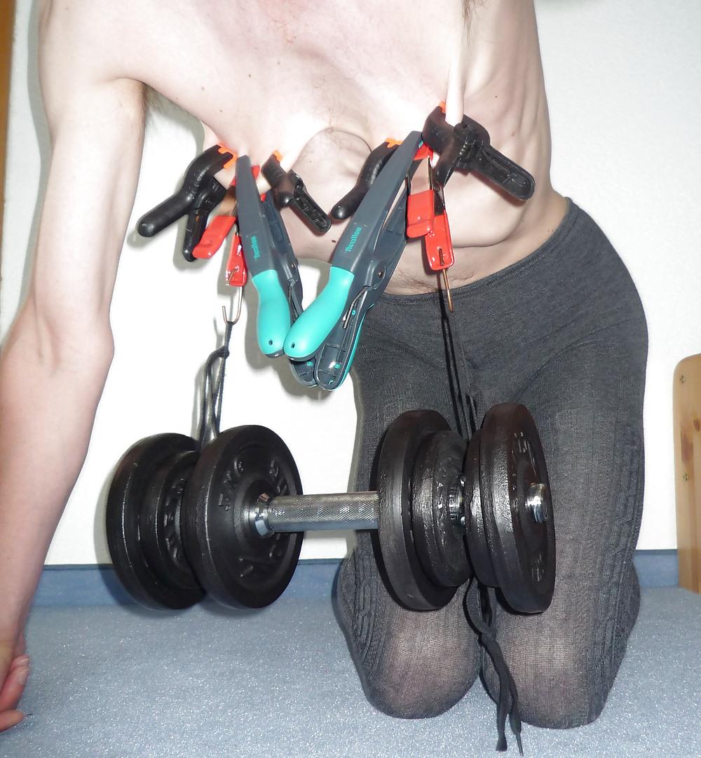 5P Strumpfhosen und Nippelfolter