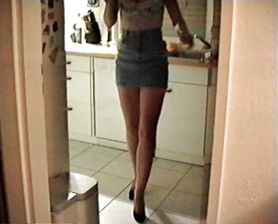 10P SAG - Bitch In Blue Jeans-Mini & Lace Top & Hot Cleavage 05