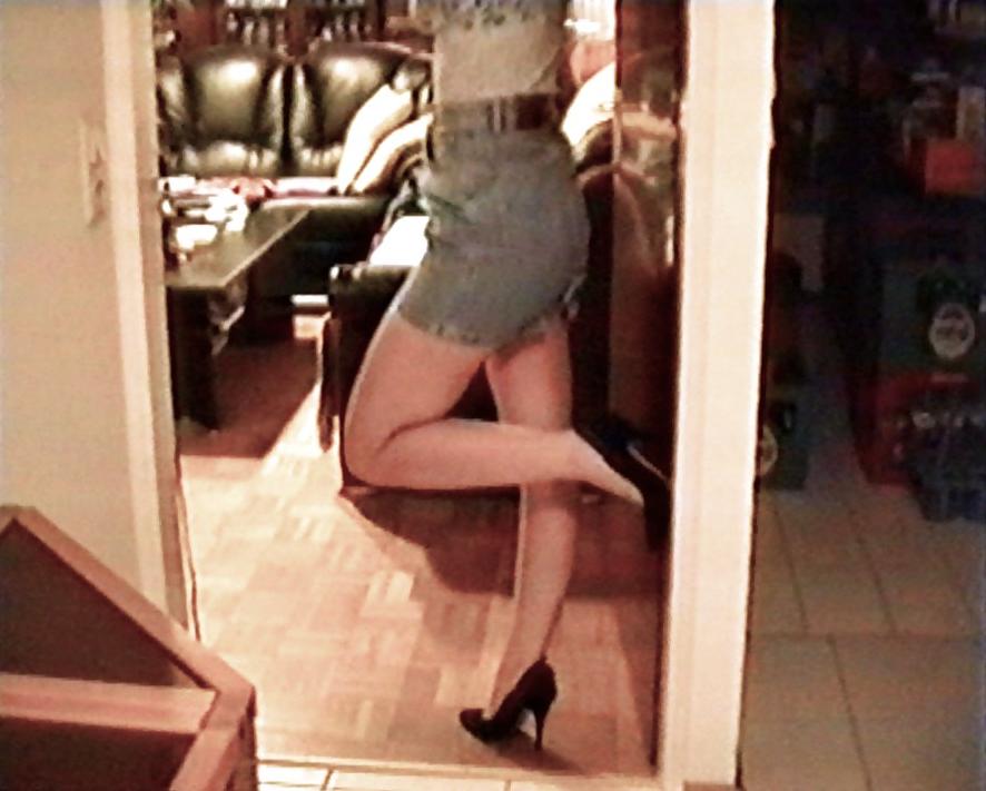 10P SAG - Bitch In Blue Jeans-Mini & Lace Top & Hot Cleavage 05