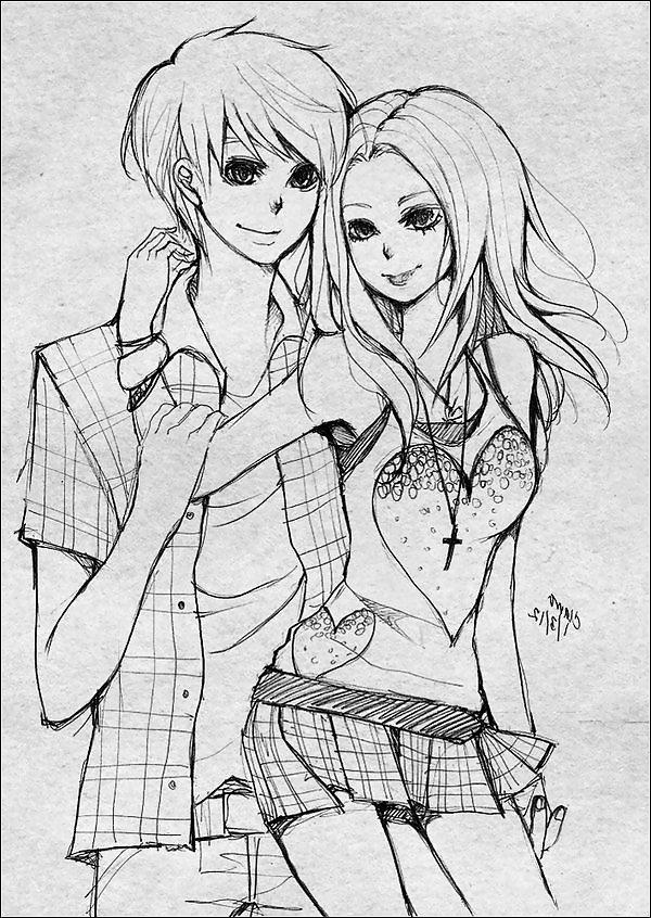 23P 3D -0035- COUPLE Cartoons Art-Nude Gallery