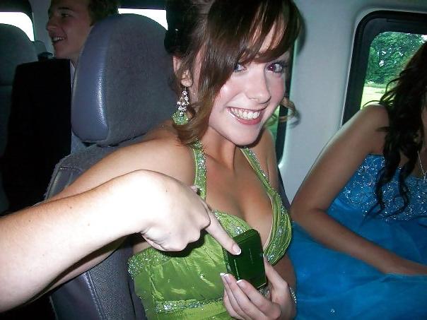 25P British Slag Emily MONSTER TITS