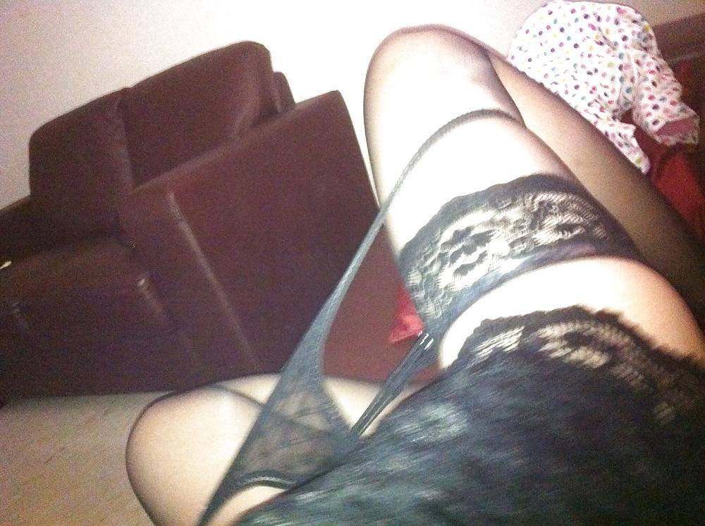 5P Hot British wife stockings first threesome