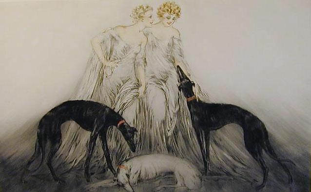 25P Drawn EroPorn Art 71 - Louis Icart