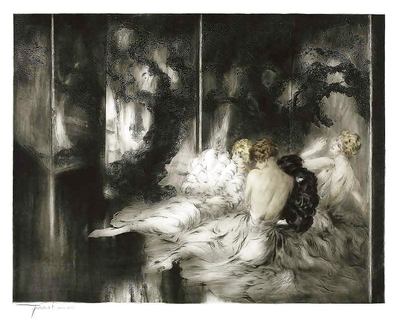 25P Drawn EroPorn Art 71 - Louis Icart