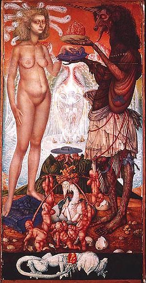 25P Painted EroPorn Art 87 - Ernst Fuchs