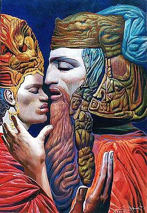 25P Painted EroPorn Art 87 - Ernst Fuchs