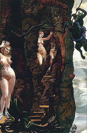 25P Painted EroPorn Art 87 - Ernst Fuchs