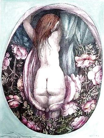 25P Painted EroPorn Art 87 - Ernst Fuchs
