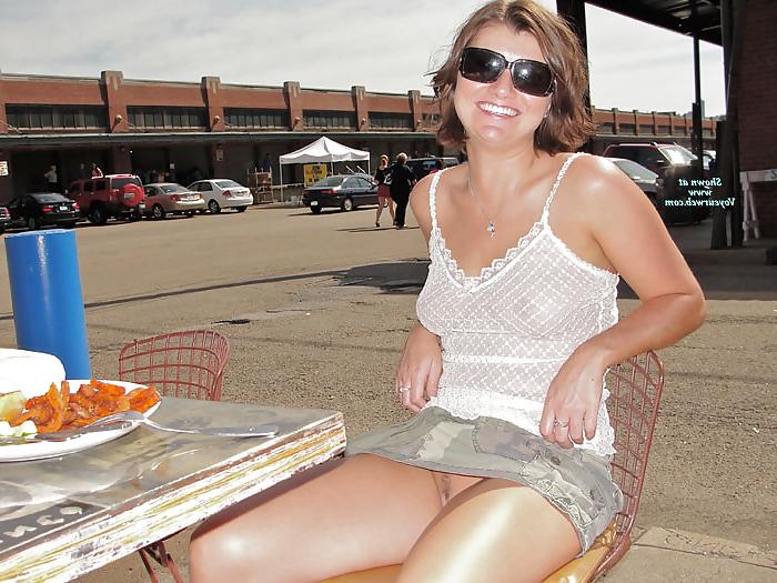 22P Kristie in public