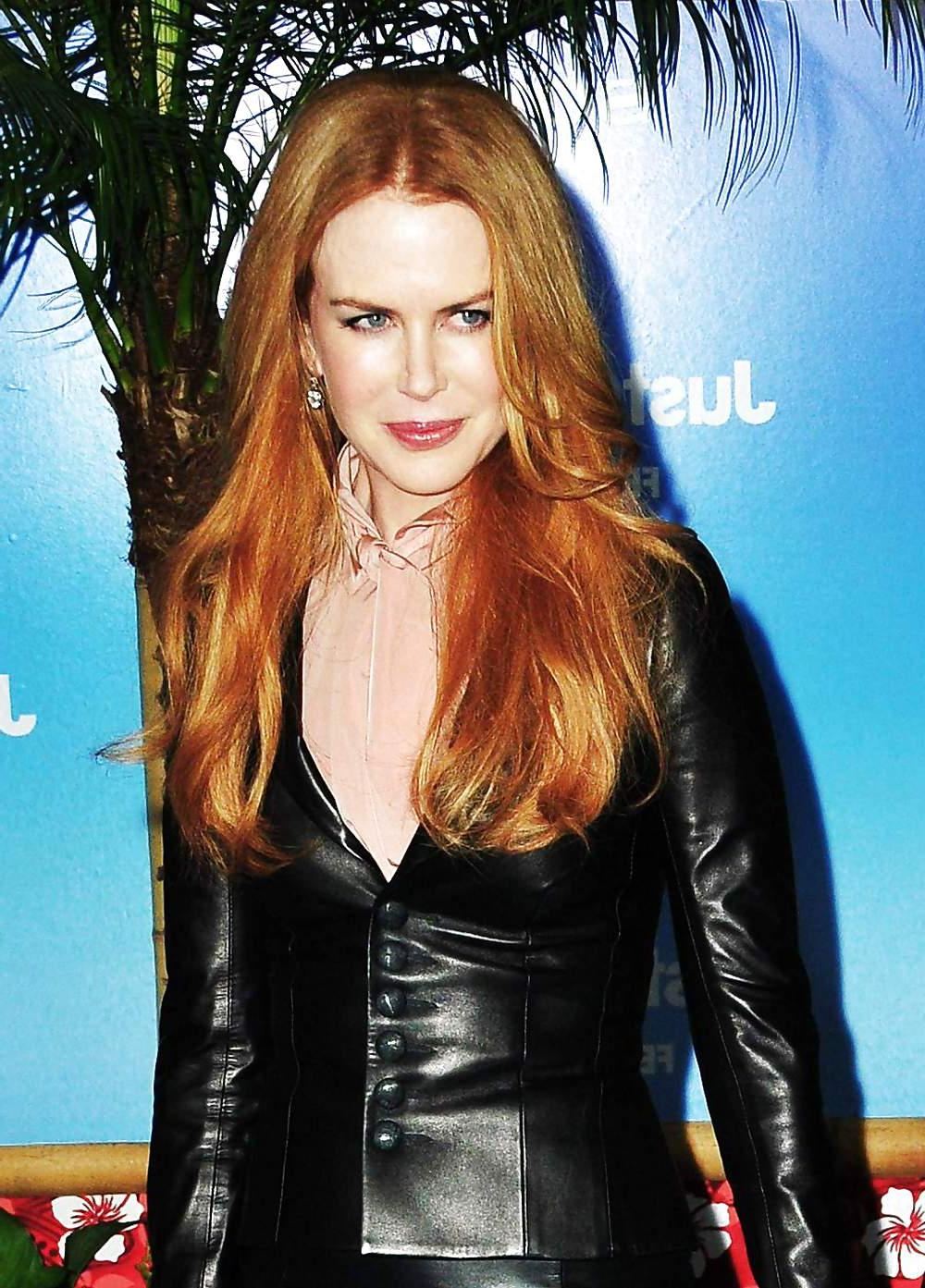 10P Nicole Kidman-Leather Goddess
