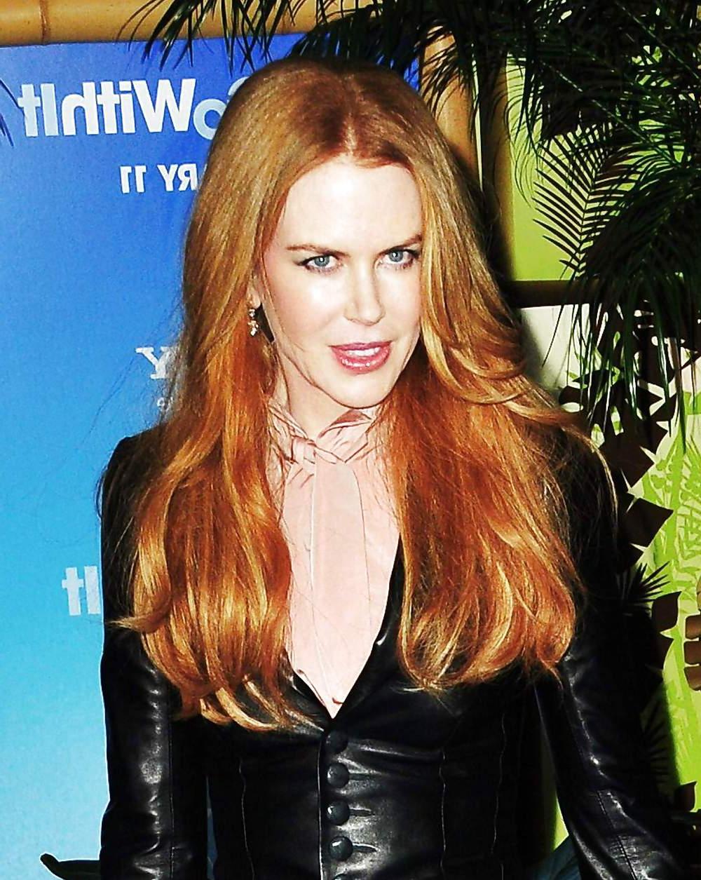 10P Nicole Kidman-Leather Goddess