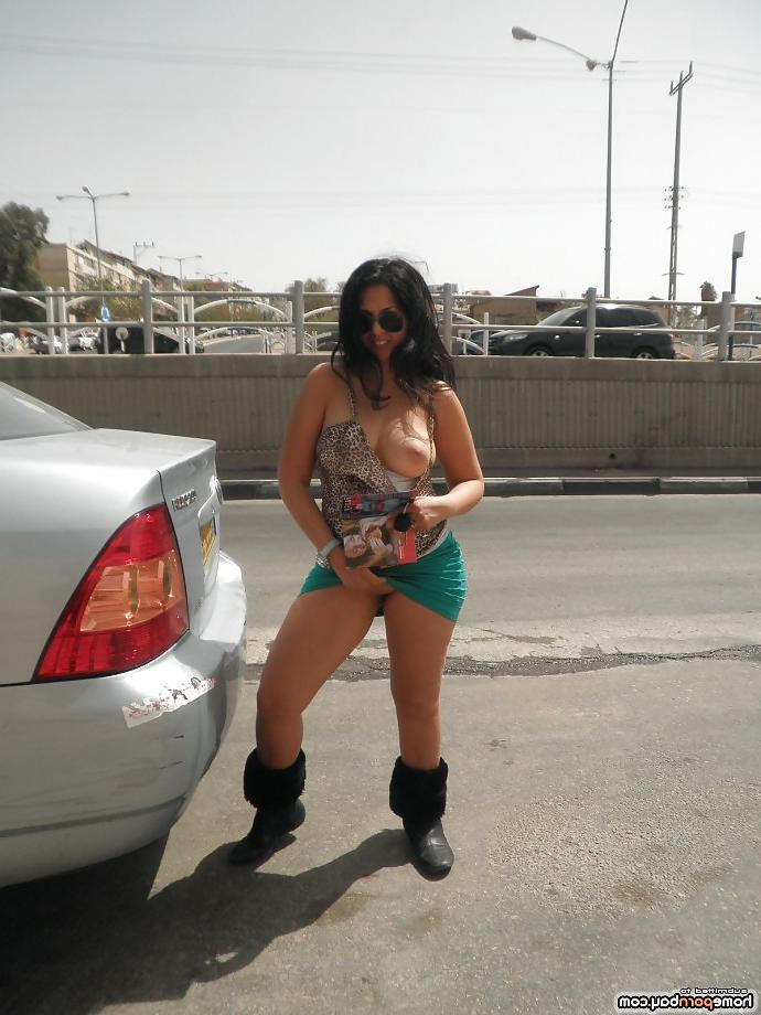 19P Flashing tits in public