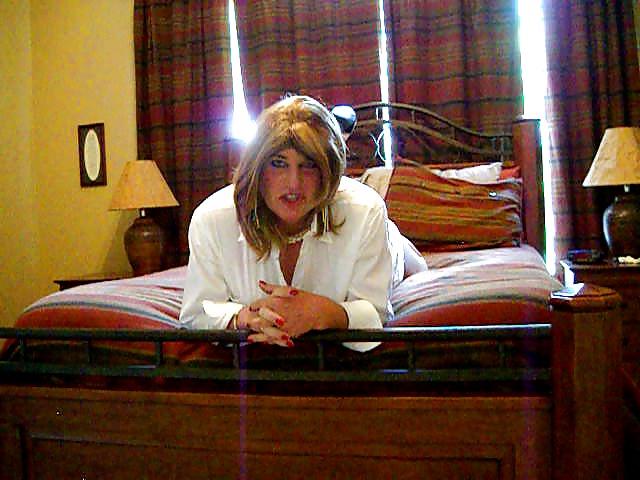 21P What a nasty tranny tease