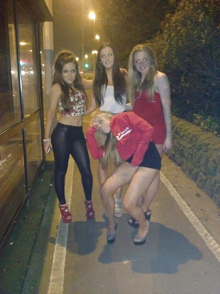 25P Random dirty british UK chav sluts slags and uni whores 2