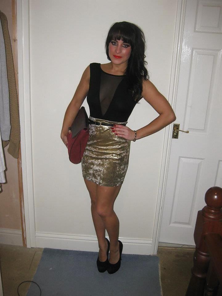 25P Random dirty british UK chav sluts slags and uni whores 2