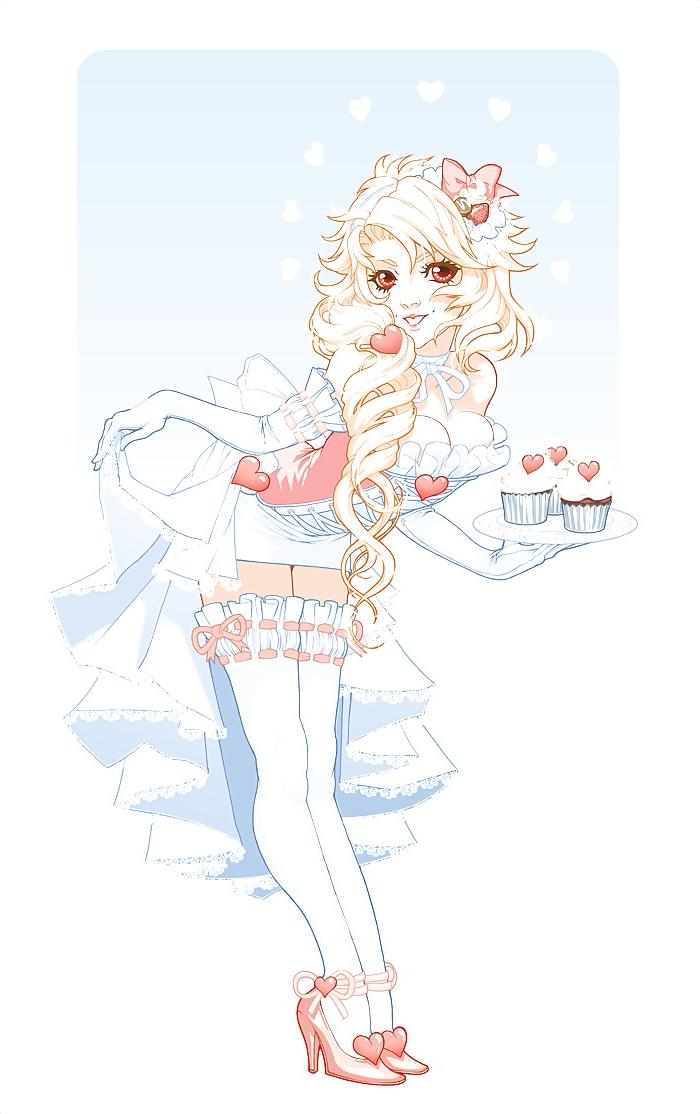 25P Cheezecake V toon art