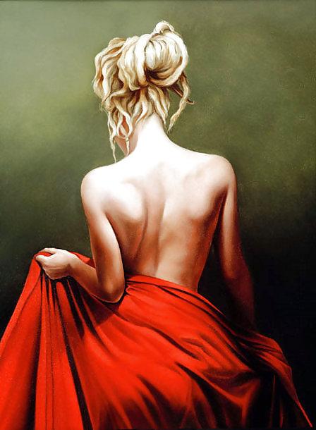 25P Painted EroPorn Art 99 -  Mary Jane Ansell