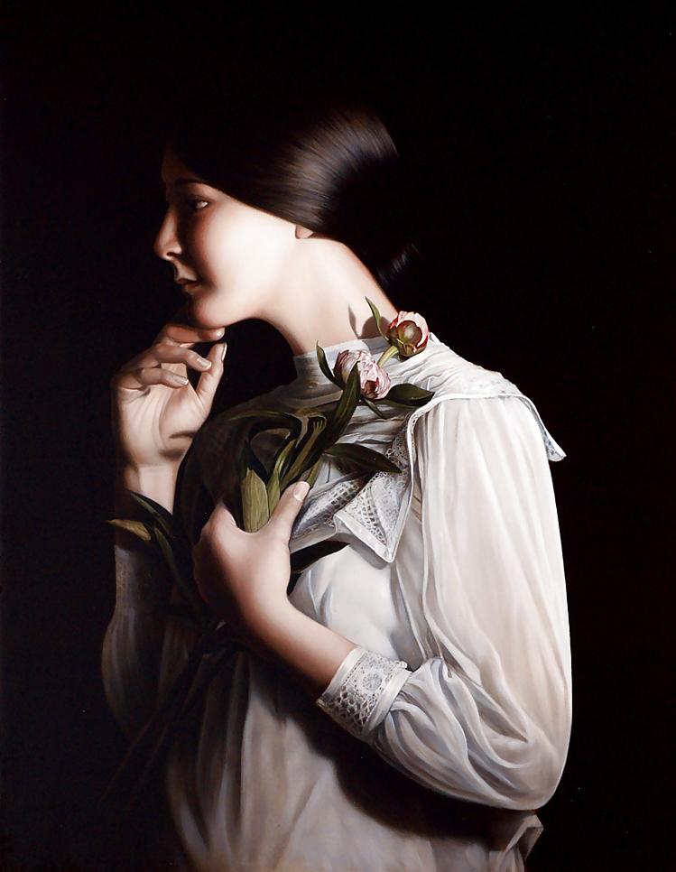 25P Painted EroPorn Art 99 -  Mary Jane Ansell