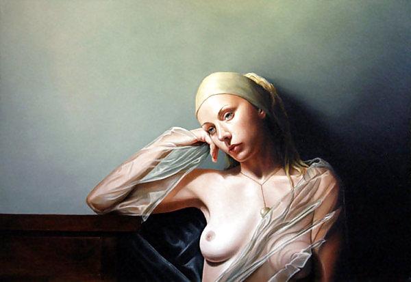 25P Painted EroPorn Art 99 -  Mary Jane Ansell