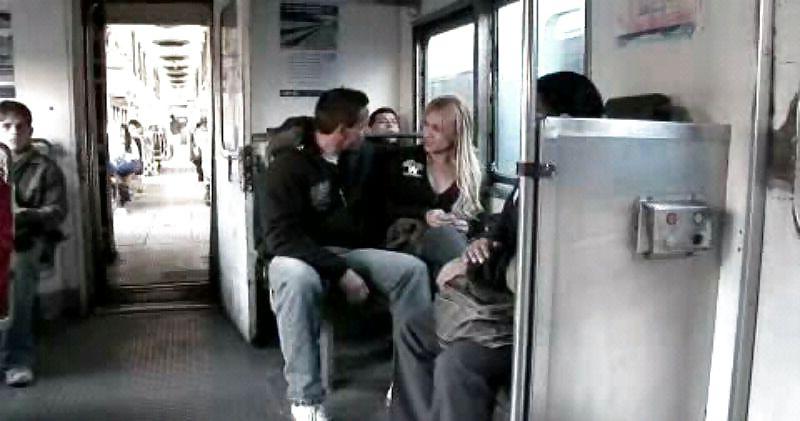 10P Jessie jarow....training him on the train