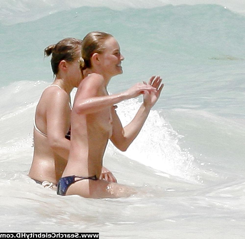 24P Kate Bosworth - Topless Bikini Candids in Cancun