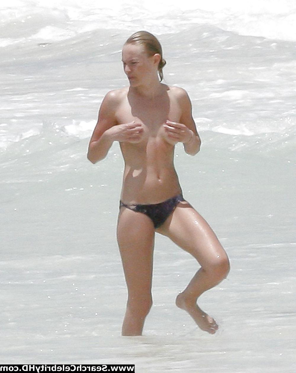 24P Kate Bosworth - Topless Bikini Candids in Cancun