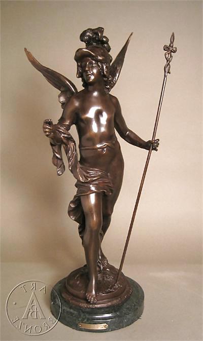 25P Art Deco Statuettes 2 - Female Bronzes